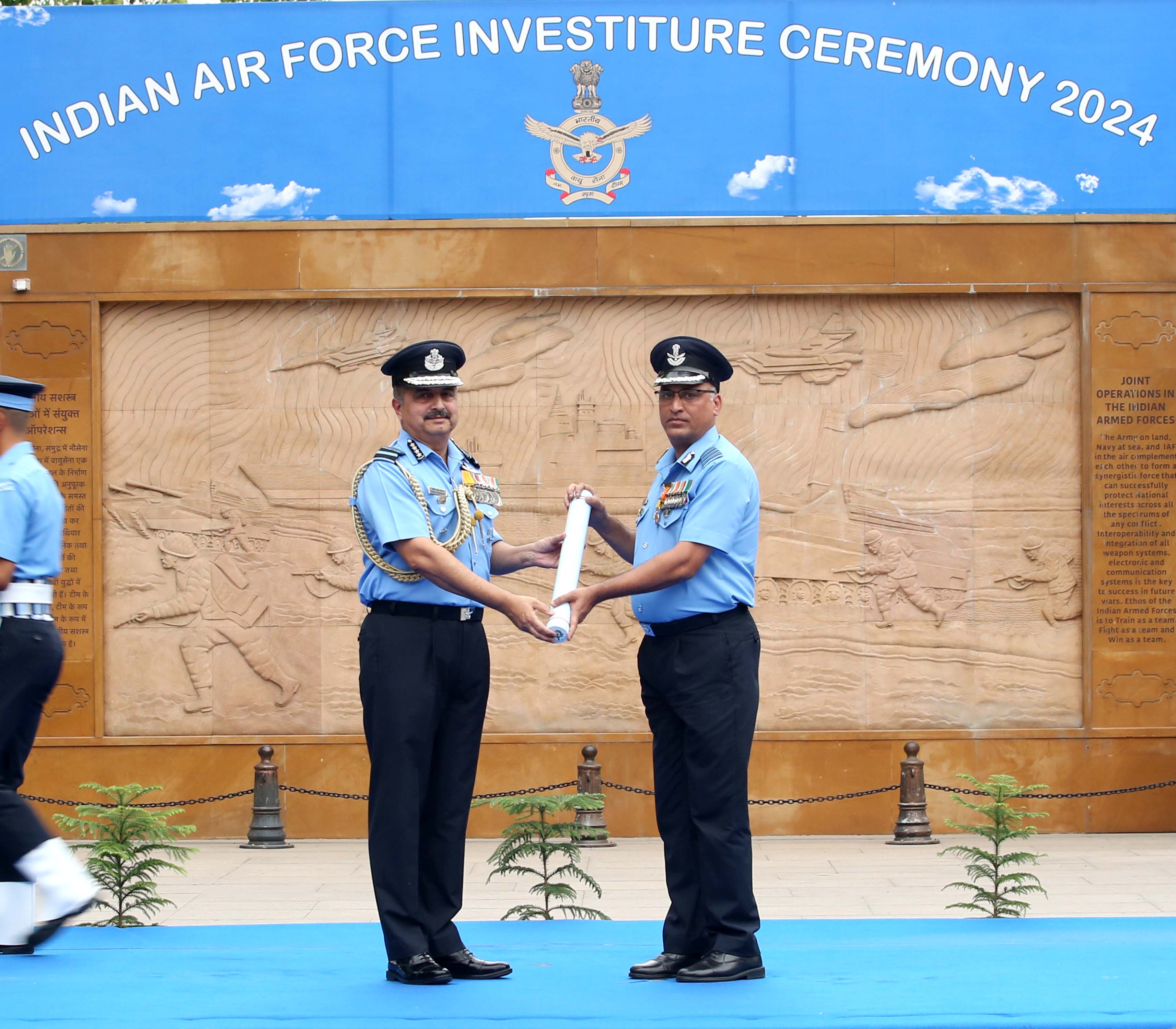 INDIAN AIR FORCE INVESTITURE CEREMONY