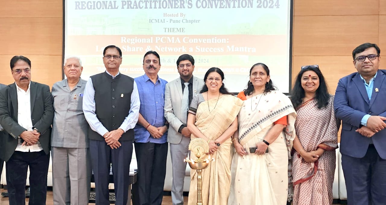 CMA's contribution is significant in the development of India Prof. Dr. Medha Kulkarni appreciated ICMAI's work at the Regional Practitioners Convention 2024