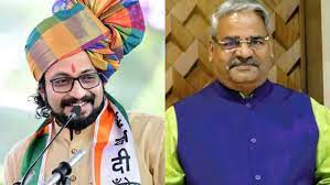 Political Rivals Set Aside Differences: Adhalrao Patil and Amol Kolhe Unite for Harinam Saptah in Shirur