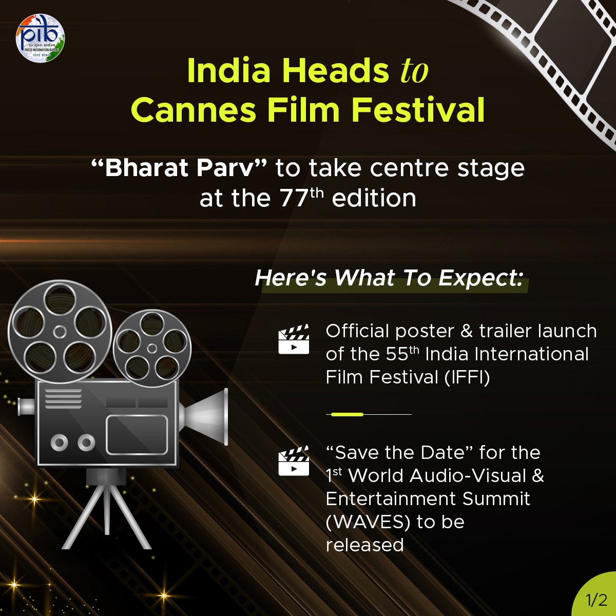 India to participate at the 77th Cannes Film