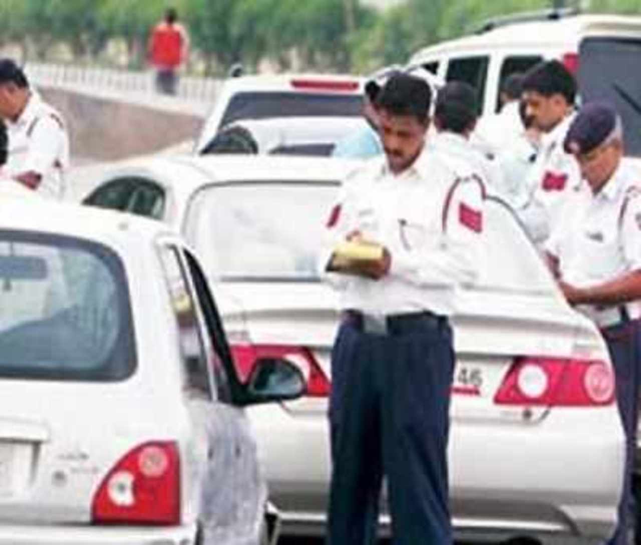 Traffic Policeman Seriously Injured After Being Hit by Speeding Vehicle in Charholi