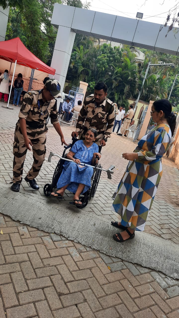 Wheel chair facility for disabled in Chinchwad assembly segment of Maval